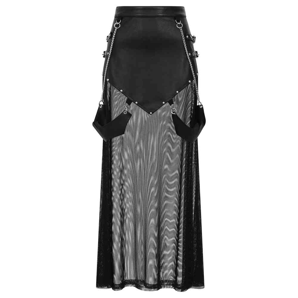 Banned - Lamia Long skirt - Black